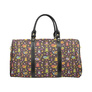 Snail Pattern Print Design 02 Travel Bag