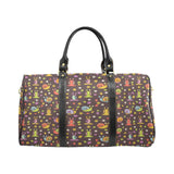 Snail Pattern Print Design 02 Travel Bag