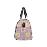 Bread Toast Pattern Print Design 05 Travel Bag