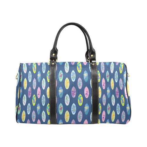 Surfboard Pattern Print Design 03 Travel Bag