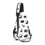 Goat ram pattern All Over Print Chest Bag