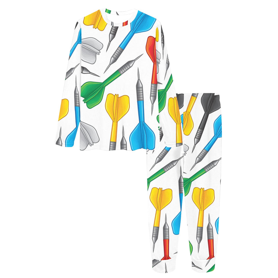 Darts Pattern Print Design 03 Women's All Over Print Pajama Set