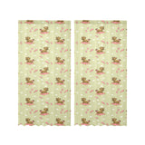 Yorkshire Terrier Pattern Print Design 01 Gauze Curtain