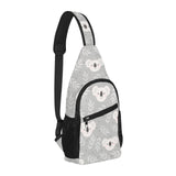 Cute koala leaves pattern All Over Print Chest Bag