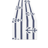 Anchor rope nautical pattern Table Runner