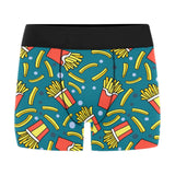 French fries red paper box pattern Men's All Over Print Boxer Briefs Men's Underwear