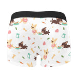 Cute Chihuahua puppie pattern Men's All Over Print Boxer Briefs Men's Underwear