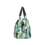 Toucan tropical leaves design pattern Travel Bag