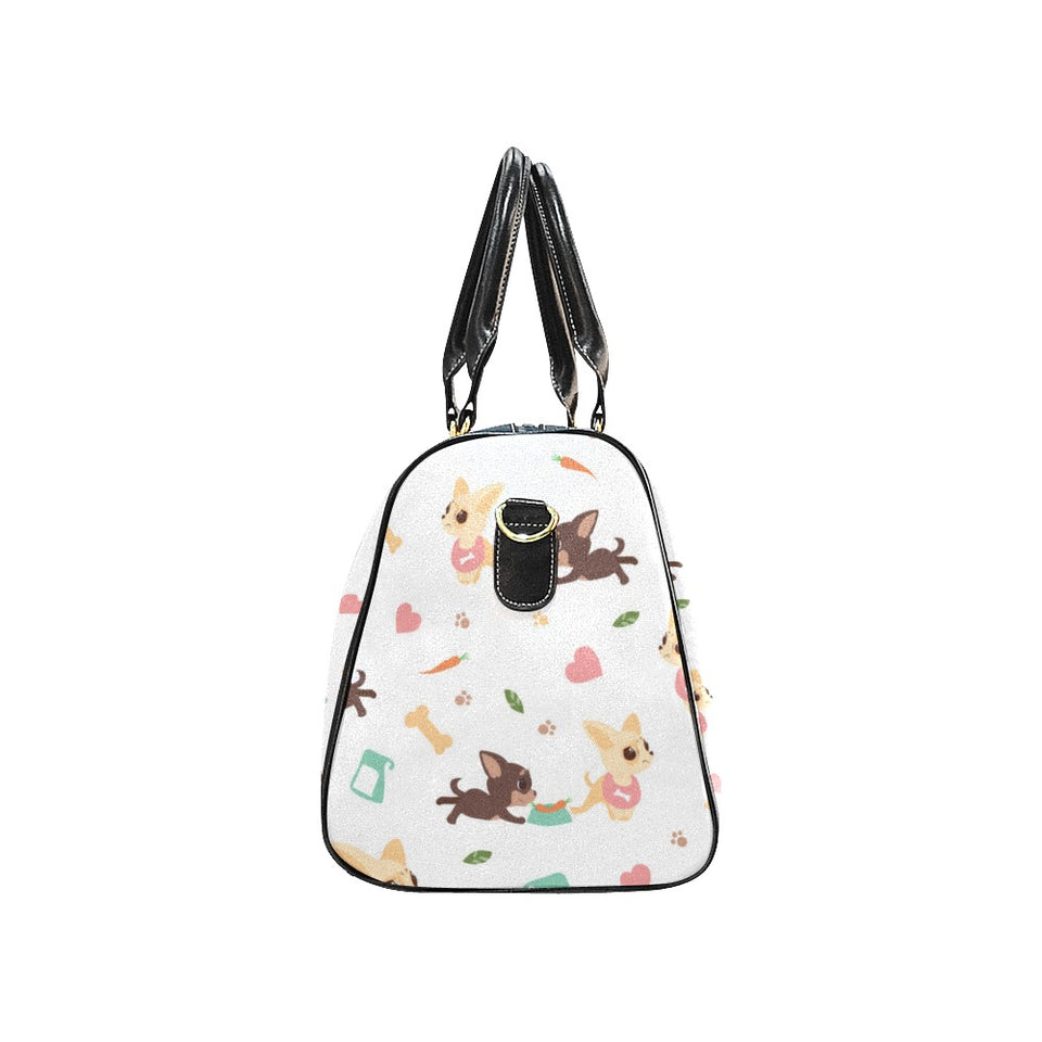 Cute Chihuahua puppie pattern Travel Bag