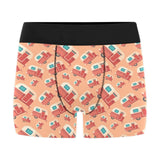 Camper Van Pattern Print Design 03 Men's All Over Print Boxer Briefs Men's Underwear