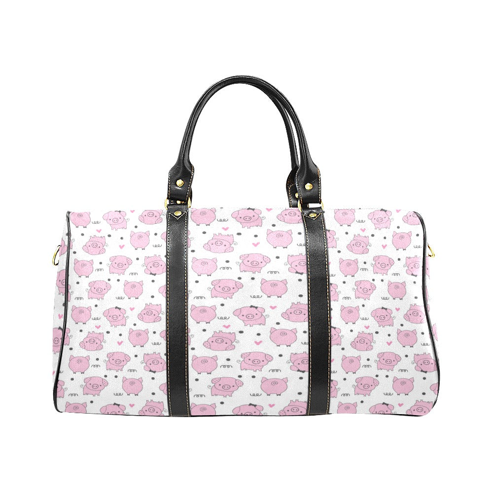 Pig Pattern Print Design 03 Travel Bag