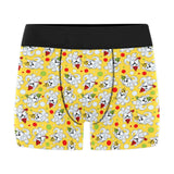 Yorkshire Terrier Pattern Print Design 05 Men's All Over Print Boxer Briefs Men's Underwear