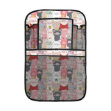 Pig Pattern Print Design 02 Car Seat Back Organizer