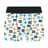 Math Pattern Print Design 05 Men's All Over Print Boxer Briefs Men's Underwear
