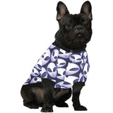 Alien Pattern Print Design 01 All Over Print Pet Dog Round Neck Fuzzy Shirt