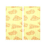 Cheese design pattern Gauze Curtain