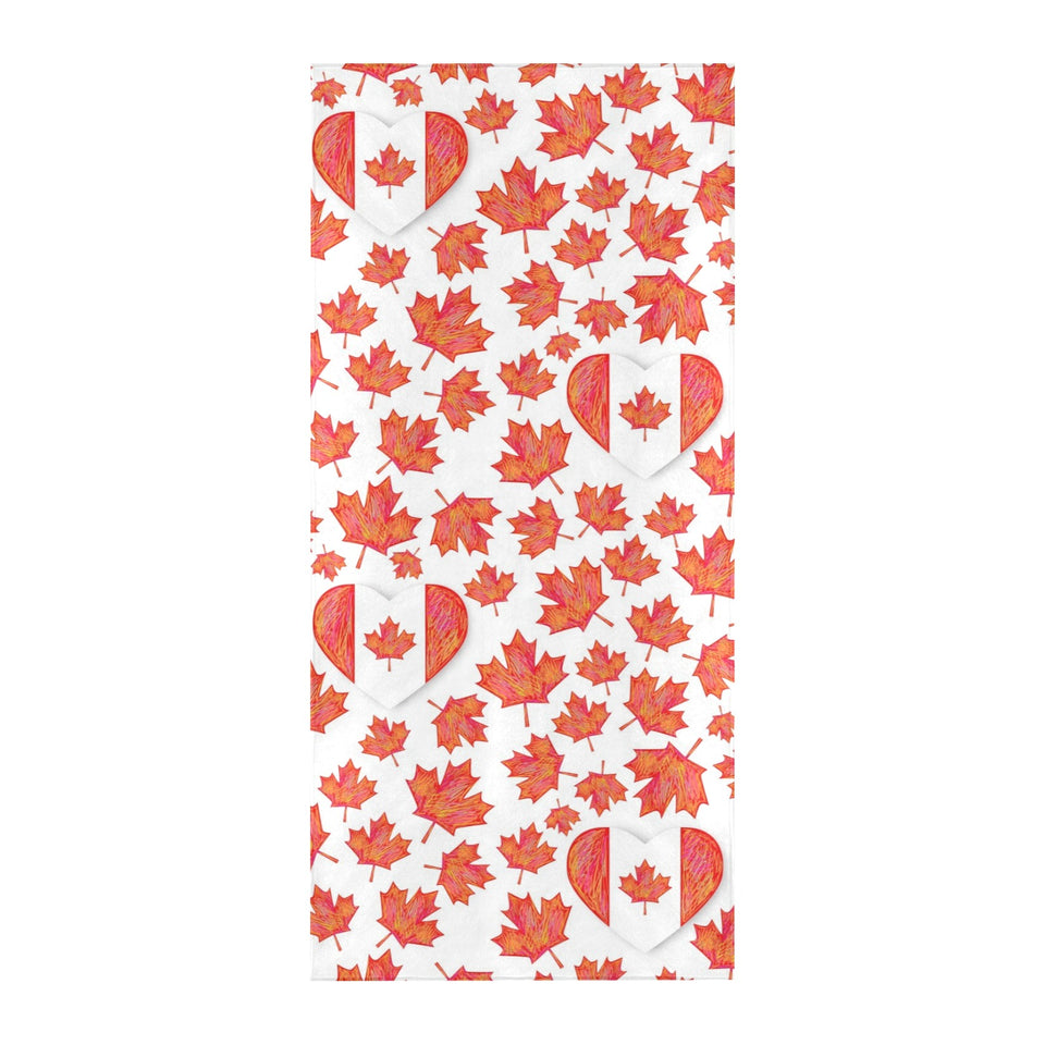 Canada Pattern Print Design 02 Beach Towel