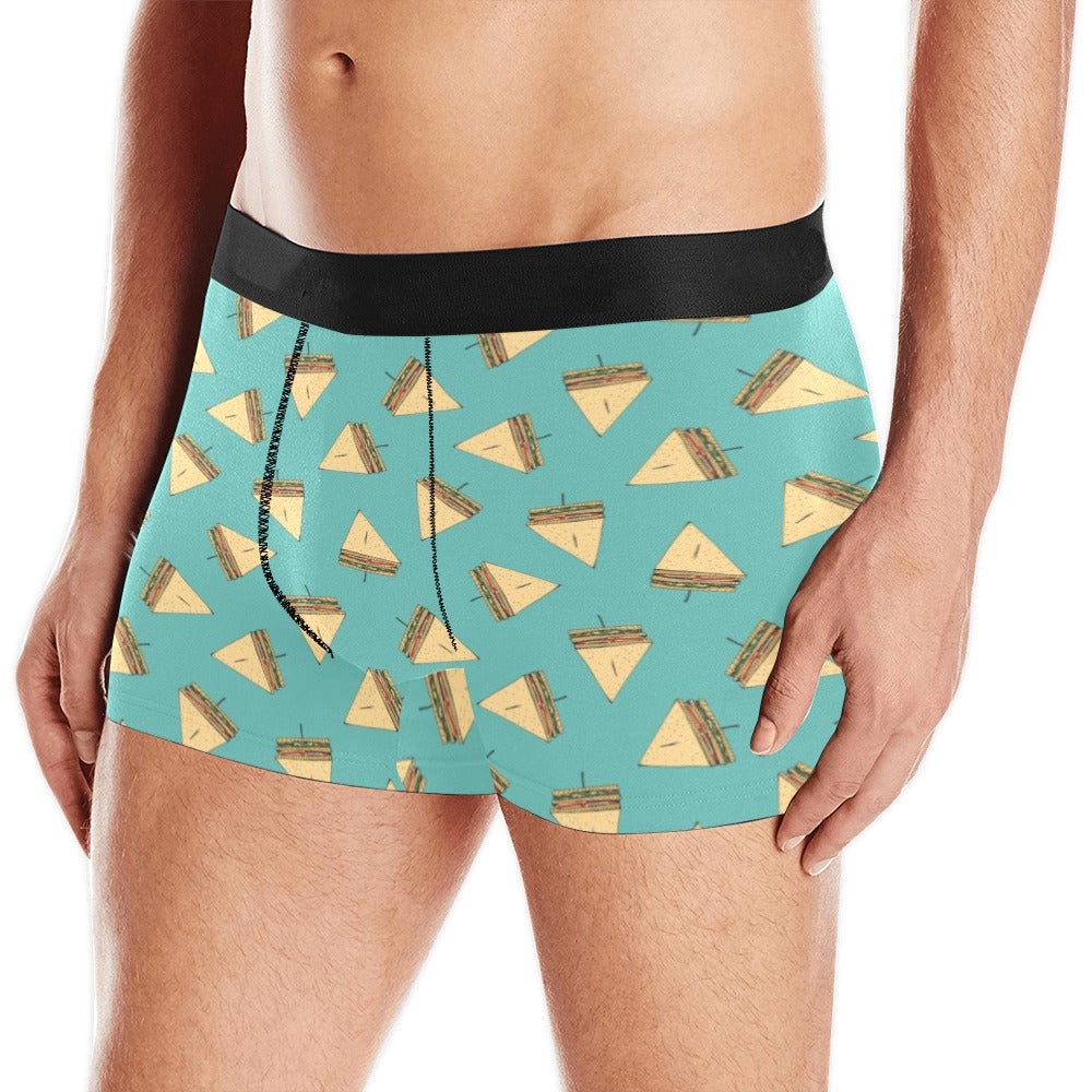Sandwich Pattern Print Design 03 Men's All Over Print Boxer Briefs Men's Underwear