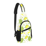 Durian pattern background All Over Print Chest Bag