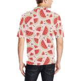 Watermelon pattern Men's All Over Print Polo Shirt