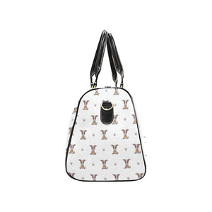 Greyhound Pattern Print Design 05 Travel Bag