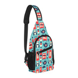 British Pattern Print Design 04 All Over Print Chest Bag
