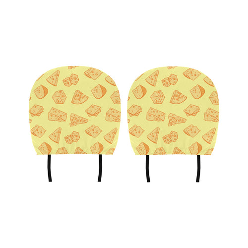 Cheese design pattern Car Headrest Cover