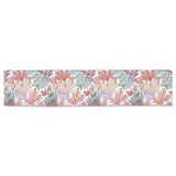 Coral Reef Pattern Print Design 03 Table Runner