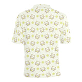 Cute cartoon frog baby pattern Men's All Over Print Polo Shirt