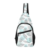 Shell polynesian tribal All Over Print Chest Bag