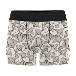 Stingray Pattern Print Design 05 Men's All Over Print Boxer Briefs Men's Underwear
