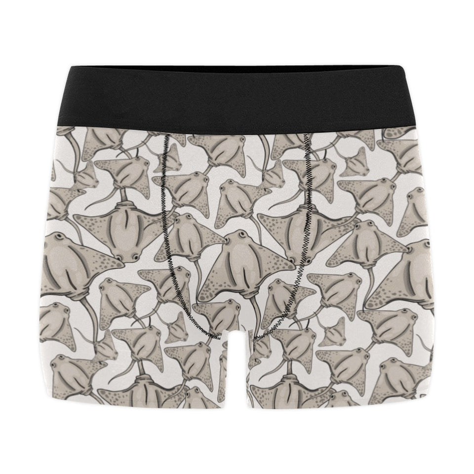 Stingray Pattern Print Design 05 Men's All Over Print Boxer Briefs Men's Underwear