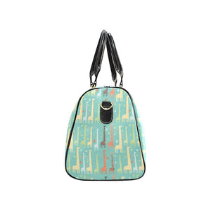 Giraffe Pattern Print Design 01 Travel Bag