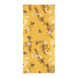 Bee flower pattern Beach Towel