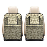 Light Green camouflage pattern Car Seat Back Organizer