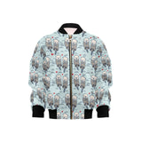 Lovely Sea Otter Pattern Kids' Boys' Girls' Bomber Jacket