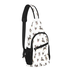 Chihuahua dog pattern All Over Print Chest Bag