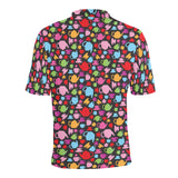 Tea pots Pattern Print Design 01 Men's All Over Print Polo Shirt