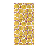 Passion fruits slice pattern Beach Towel