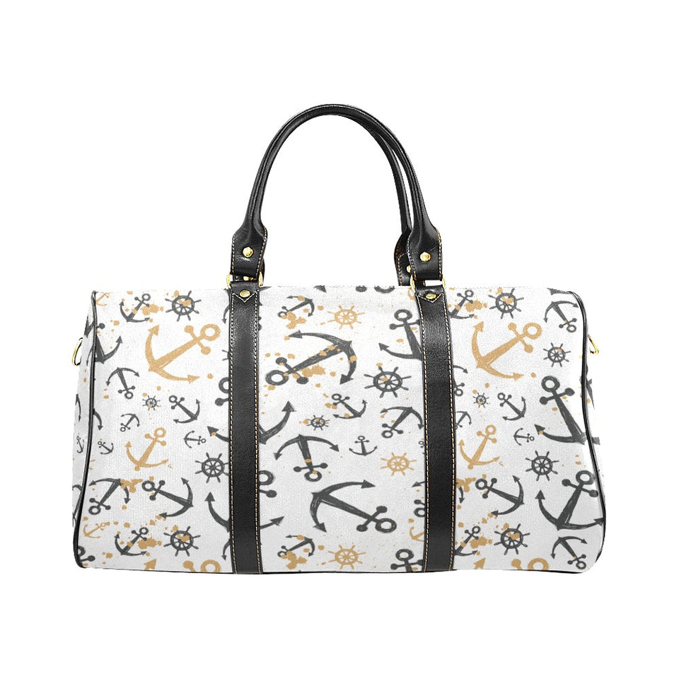 Anchors Rudders pattern Travel Bag