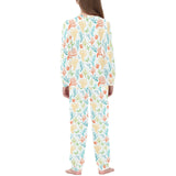 Coral Reef Pattern Print Design 02 Kids' Boys' Girls' All Over Print Pajama Set