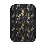 saxophone design pattern Car Seat Back Organizer