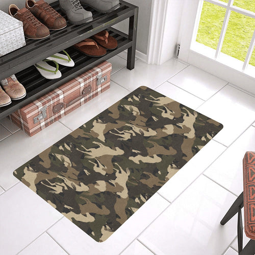Horse Camouflage Pattern Doormat