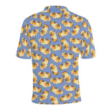 Guinea Pig Pattern Print Design 02 Men's All Over Print Polo Shirt