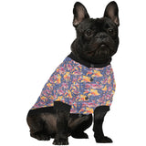 Goldfish Pattern Print Design 05 All Over Print Pet Dog Round Neck Fuzzy Shirt