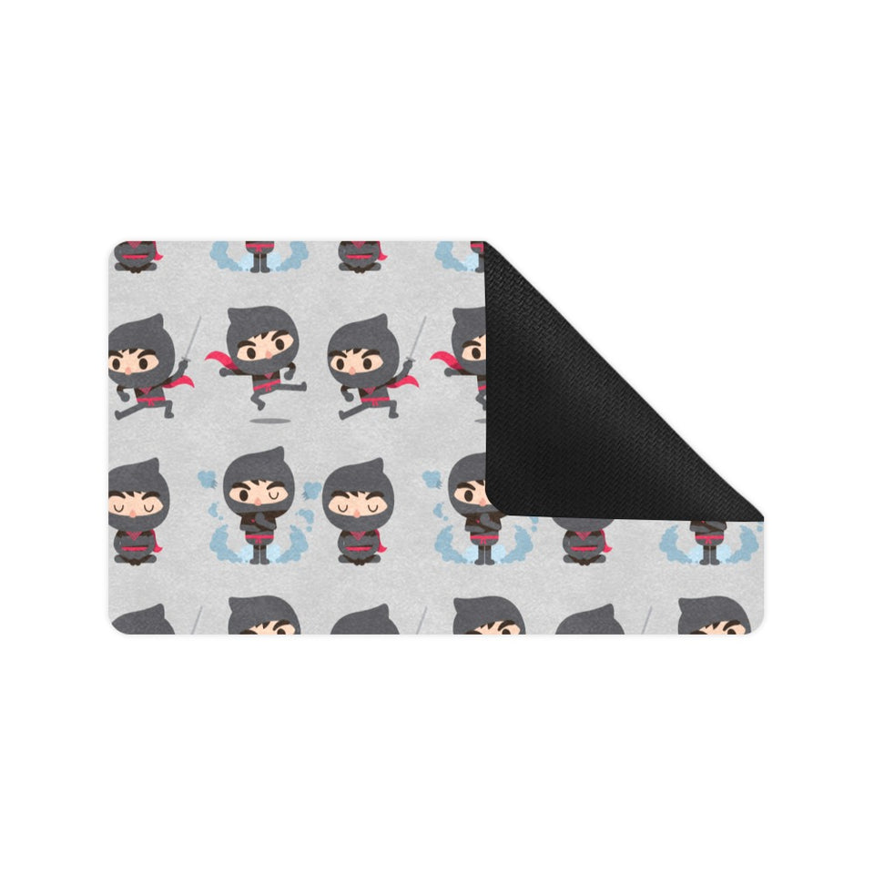 Cute ninja pattern Doormat