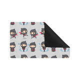 Cute ninja pattern Doormat