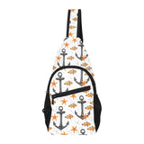Clown Fish Pattern Print Design 02 All Over Print Chest Bag