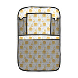 Pancake Pattern Print Design 05 Car Seat Back Organizer