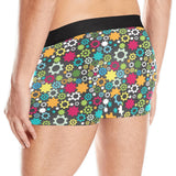Gear Pattern Print Design 03 Men's All Over Print Boxer Briefs Men's Underwear